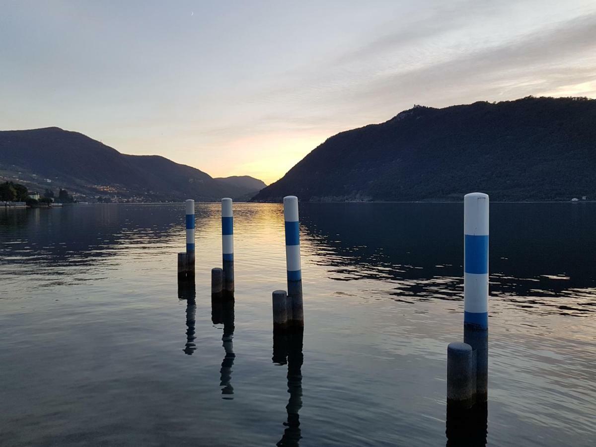 Appartamento Monteisola Mara Monte Isola Bagian luar foto